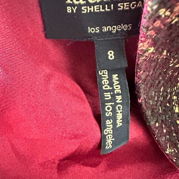 Laundry by Shelli Segal Plaid Tweed Dress 8 Retro Academia Twee Preppy Office - Picture 8 of 11